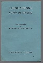 Linguaphone corso inglese usato  Spedito ovunque in Italia 