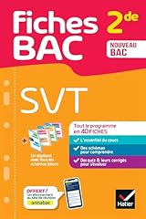 Fiches bac svt d'occasion  Livré partout en France