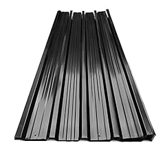 HoitoDeals Black Corrugated Roof Sheets Galvanized for sale  Delivered anywhere in Ireland