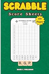 Scrabble score sheets d'occasion  Livré partout en France