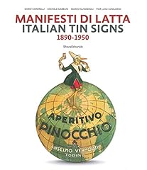 Manifesti latta 1890 usato  Spedito ovunque in Italia 