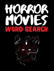 Horror movies word for sale  Delivered anywhere in USA 