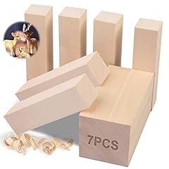 7pcs basswood carving for sale  Delivered anywhere in USA 