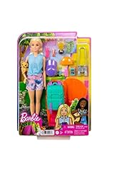 Barbie camping doll usato  Spedito ovunque in Italia 
