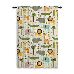 Ggaimwf safari curtains for sale  Delivered anywhere in UK