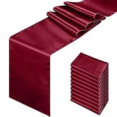 Pack burgundy satin for sale  Delivered anywhere in UK