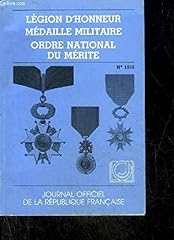Legion honneur medaille d'occasion  Livré partout en France