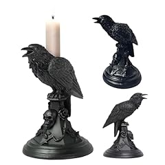 Raven candle holder for sale  Delivered anywhere in USA 