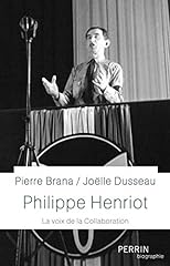 Philippe henriot voix d'occasion  Livré partout en France