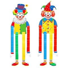 2pcs circus party for sale  Delivered anywhere in UK