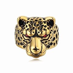 Anello testa leopardo usato  Spedito ovunque in Italia 