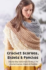 Crochet scarves shawls for sale  Delivered anywhere in UK