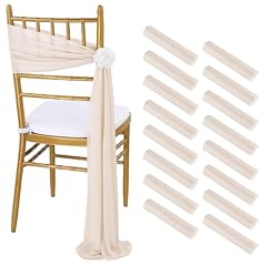 Champagne chair sashes for sale  Delivered anywhere in UK