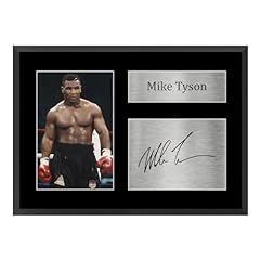 Signed mike tyson for sale  Delivered anywhere in UK