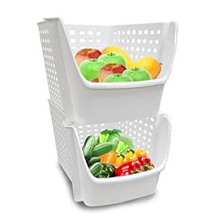 Tidyfriend plastic stackable for sale  Delivered anywhere in USA 