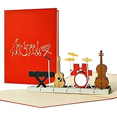 Birthday card musicians for sale  Delivered anywhere in UK