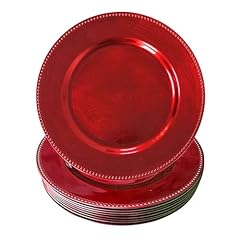 Red plastic beaded for sale  Delivered anywhere in USA 