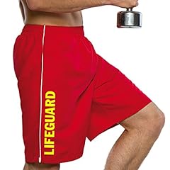 Lifeguard red shorts for sale  Delivered anywhere in UK