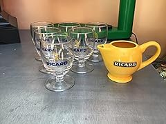 Ricard lot verre d'occasion  Livré partout en Belgiqu