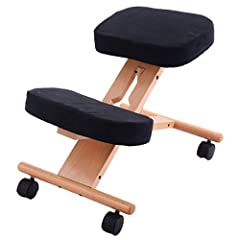 CASART Ergonomic Kneeling Chair, Adjustable Wooden for sale  Delivered anywhere in Ireland