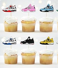 Sneaker cupcake toppers for sale  Delivered anywhere in USA 
