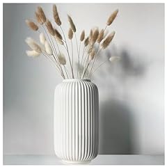 Gerippte vase weiß gebraucht kaufen  Wird an jeden Ort in Deutschland