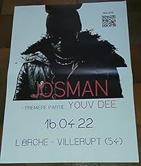 Josman affiche concert d'occasion  Livré partout en France