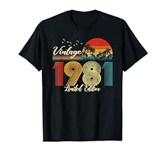 Vintage 1981 shirt for sale  Delivered anywhere in USA 