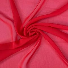 Plain chiffon sheer for sale  Delivered anywhere in UK