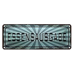 Vintage blechschild essensausg gebraucht kaufen  Wird an jeden Ort in Deutschland