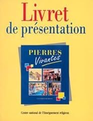 Pierres vivantes livret d'occasion  Livré partout en France