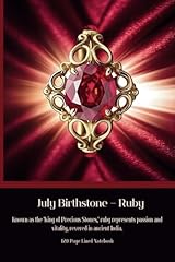 July birthstone ruby d'occasion  Livré partout en France