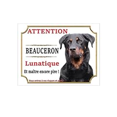 Plaque humour attention d'occasion  Livré partout en France