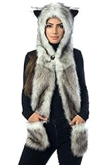 White wolf hood for sale  Delivered anywhere in USA 