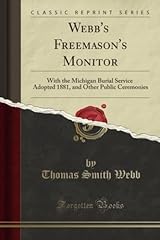Webb freemason monitor for sale  Delivered anywhere in UK