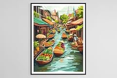 Bangkok floating market for sale  Delivered anywhere in USA 