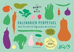 Calendrier perpétuel fruits d'occasion  Livré partout en France