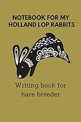 Notebook holland lop for sale  Delivered anywhere in USA 