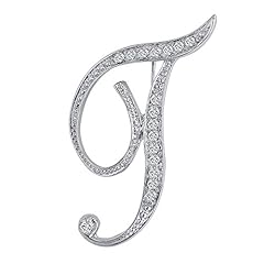 Liasun letters brooches for sale  Delivered anywhere in USA 