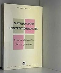 Naturaliser intentionnalité d'occasion  Livré partout en France