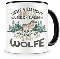 Samunshi wolf tasse gebraucht kaufen  Wird an jeden Ort in Deutschland