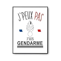 Affiche gendarme blanc d'occasion  Livré partout en France