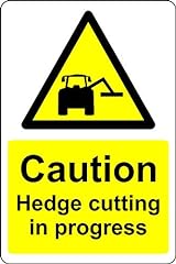 Caution hedge cutting for sale  Delivered anywhere in UK