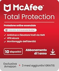 Mcafee total protection usato  Spedito ovunque in Italia 
