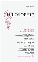 Philosophie théologie philoso d'occasion  Livré partout en France