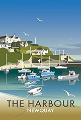 Vintage newquay harbour for sale  Delivered anywhere in UK