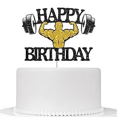 Weightlifting cake topper for sale  Delivered anywhere in USA 