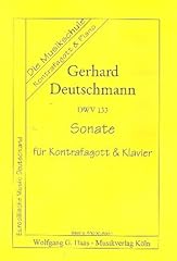 Sonate dwv133 kontrafagott gebraucht kaufen  Wird an jeden Ort in Deutschland