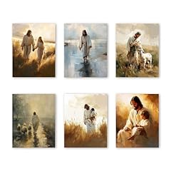 6pcs jesus wall for sale  Delivered anywhere in USA 
