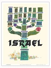 Israel menorah vintage for sale  Delivered anywhere in USA 